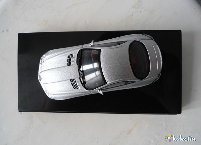 Mercedes SLR McLaren (2007) – Autoart 1/43, Résine, Argenté – Collection