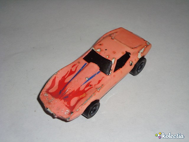 Hot Wheels 1988 Corvette Stingray 1/64 Miniature Moulée Sous Pression - Collection Miniature Voiture Chevrolet