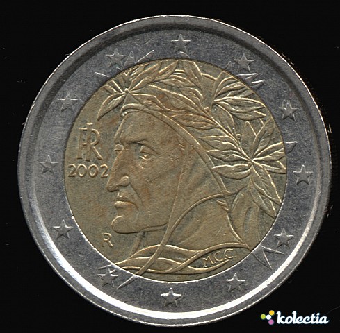 2 Euro Italy 2002 KM# 217 - Kolectia